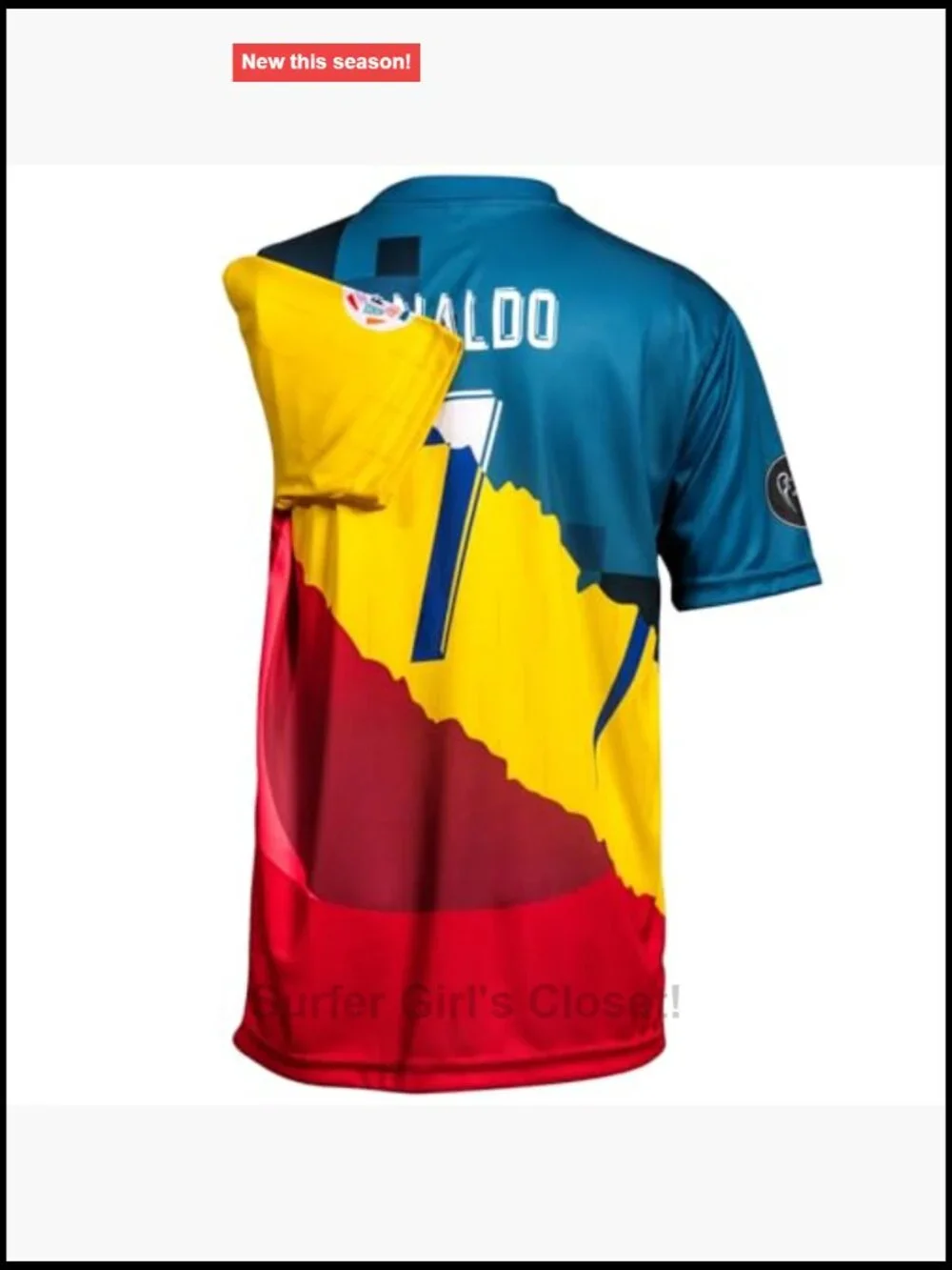 Youth Soccer Jersey Shirt Trio Set with Socks Football Gift for Boys